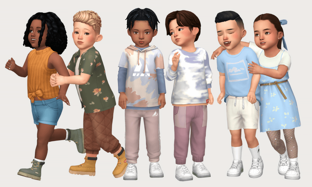 Коллекция детской одежды First Fits Kit Converted